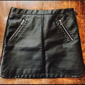 Faux Leather Mini
